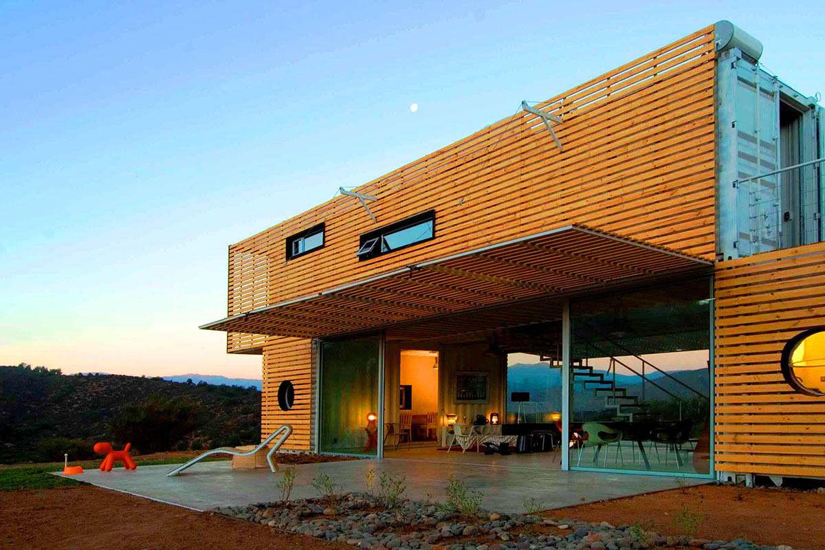 Shipping container house in Santiago de Chile [228] filt3rs